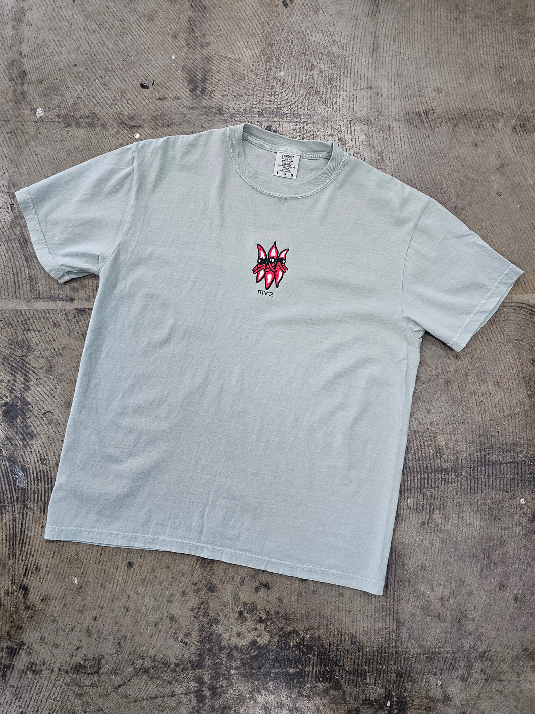 Mv2 Flora embroidered tee