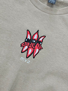 Mv2 Flora embroidered tee